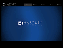 Tablet Screenshot of hartleyfinancial.com